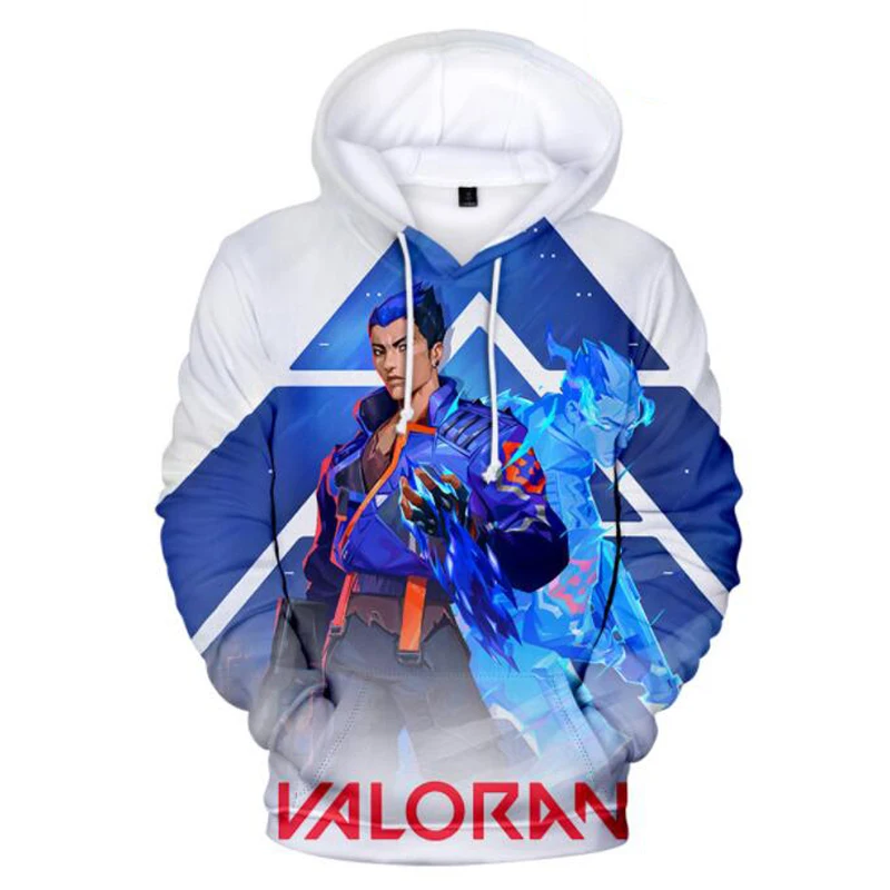 

Hot Game Valorant 3D Print Oversized Women/Men Hoodie Sweatshirt Streetwear Hip Hop Pullover Hooded Jacket Male Casual Tracksuit