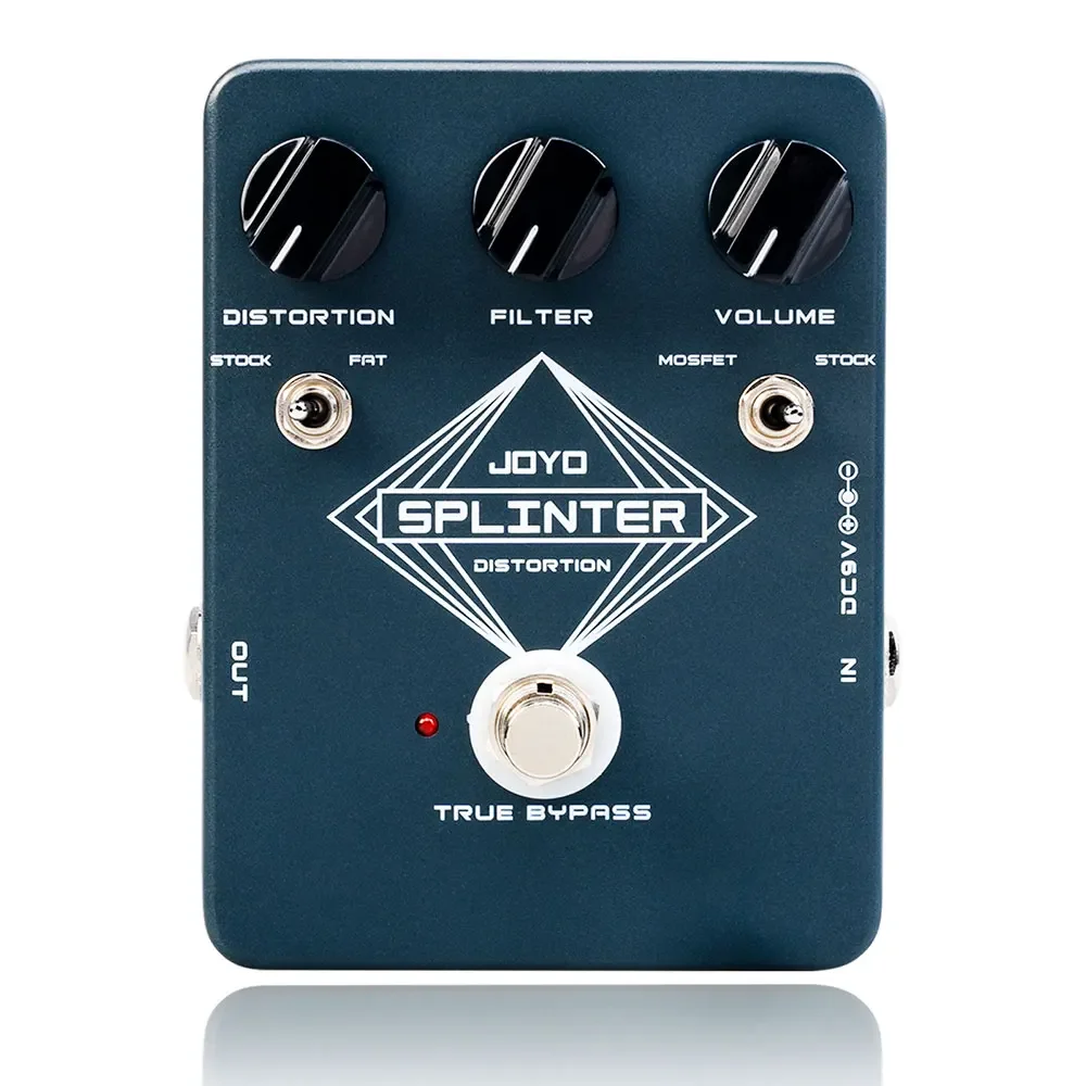 

JOYO JF-21 SPLINTER DISTORTION Classic Distortion Guitar Pedal Fuzz & Distortion Effect True Bypass Guitar Parts & Accessories