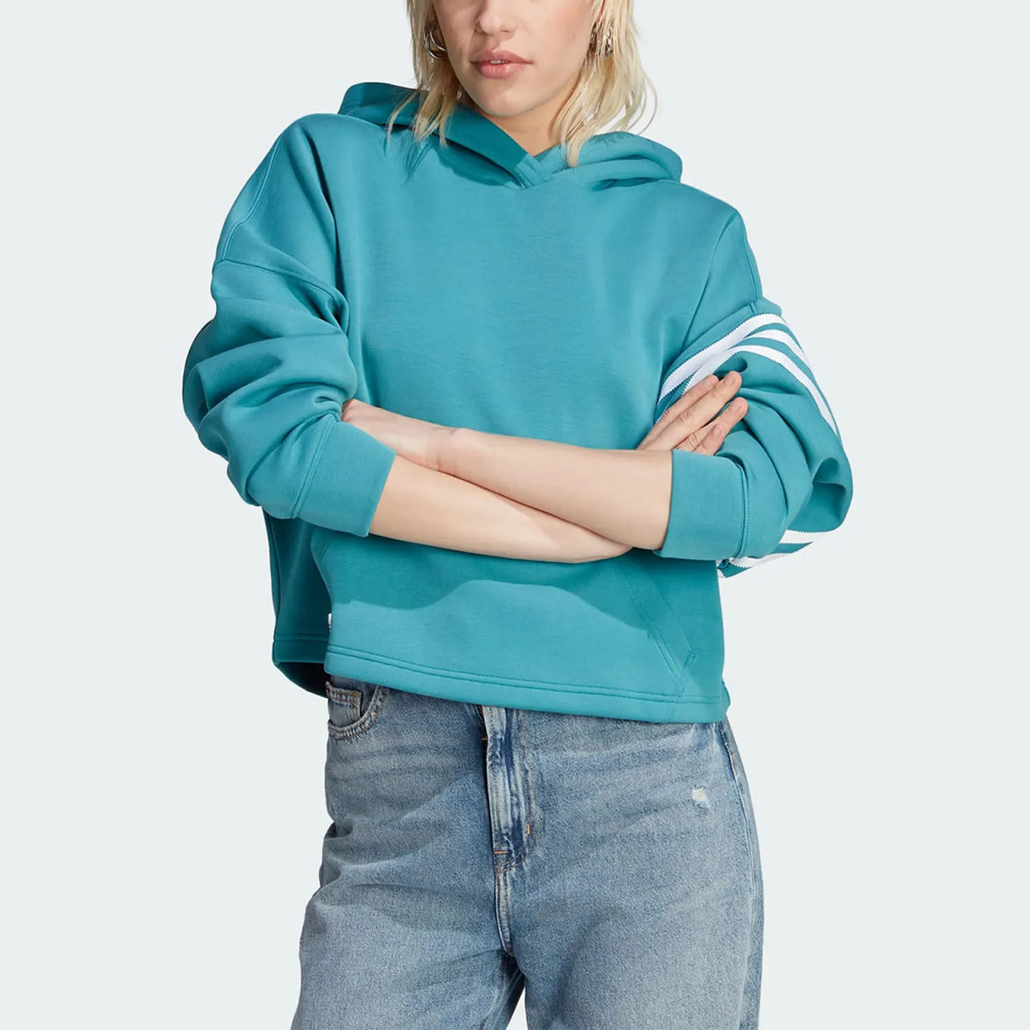 

Оригинальная женская толстовка с капюшоном Adidas Casual Loose IL6664
