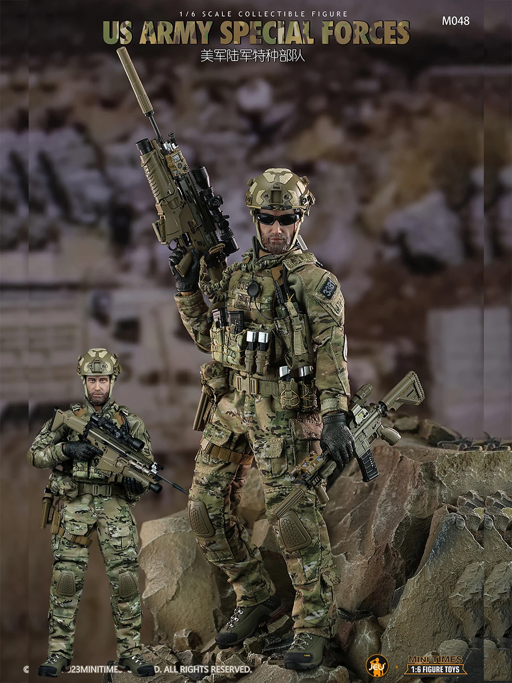 ViiKONDO M048 Minitimes 1/6 مقياس العمل العسكري نموذج لجسم لعبة القوات الخاصة الجيش الأمريكي تمثال 12 ''الجندي مجموعة كاملة جمع #2