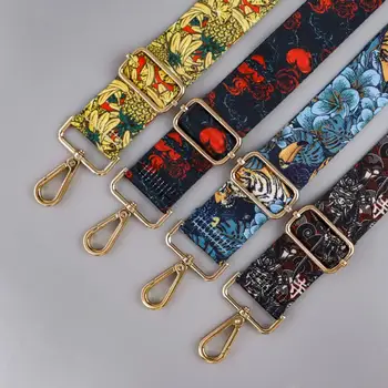 로즈 플라워 백 스트랩 여성용 컬러 스트랩, 크로스바디 메신저 숄더백 액세서리, 조절 가능한 벨트 스트랩