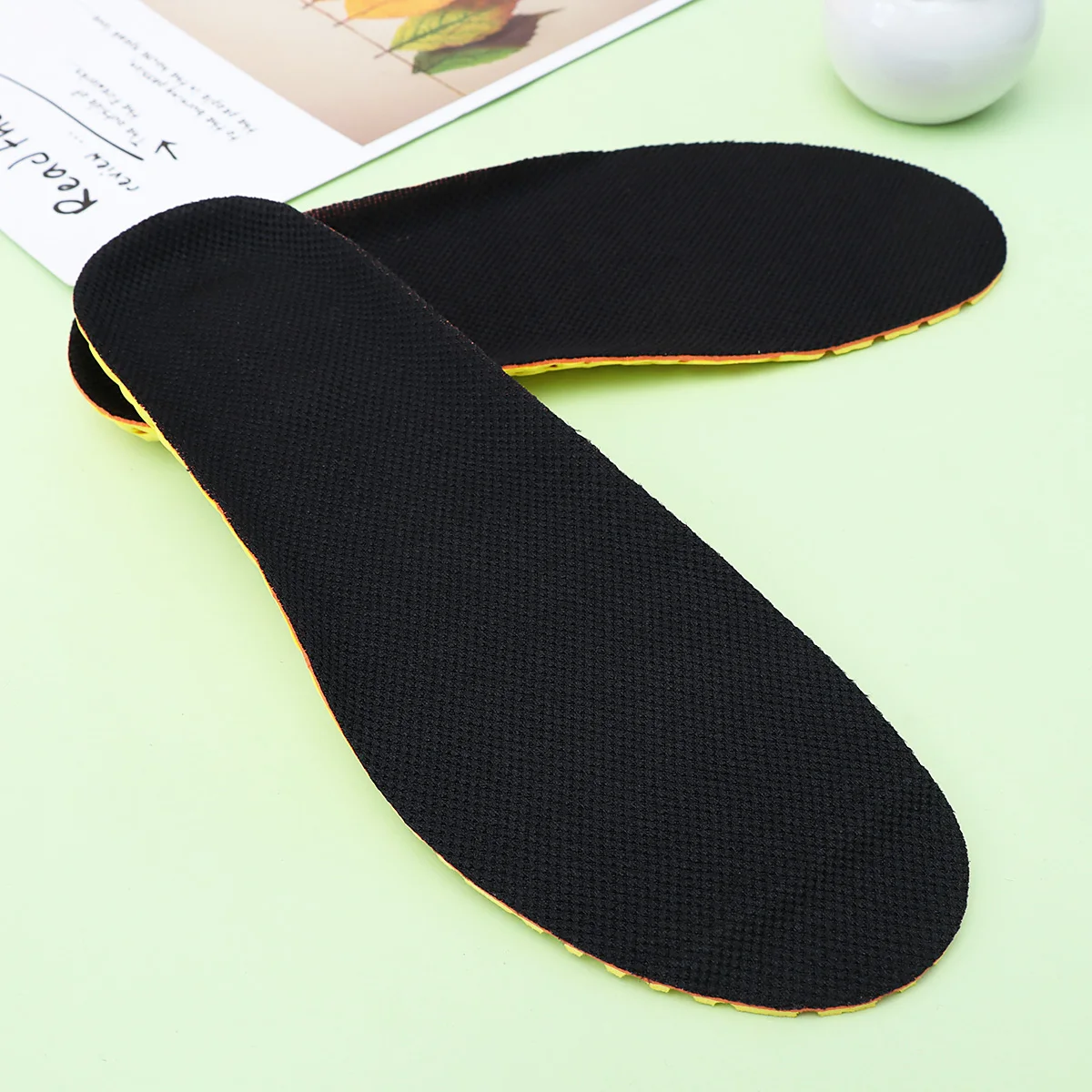 

1 Pair Breathable Insole Absorption Shoes Pad Insert Sports Running Insoles Unisex for Sports (41-42)