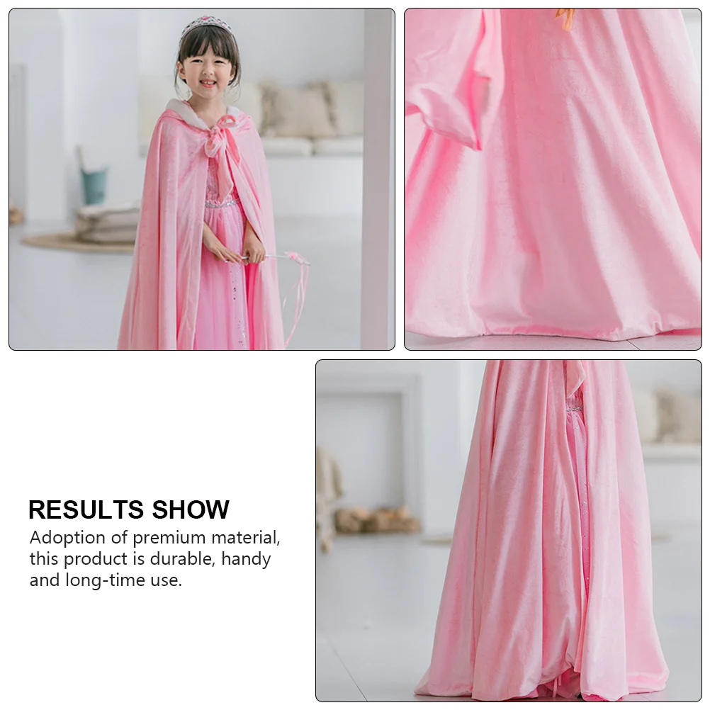 

1Pcs Kids Cloak Comfortable Warm Fabric Exquisite Workmanship Halloween Costume Party Dress-Up Accessories Cloak