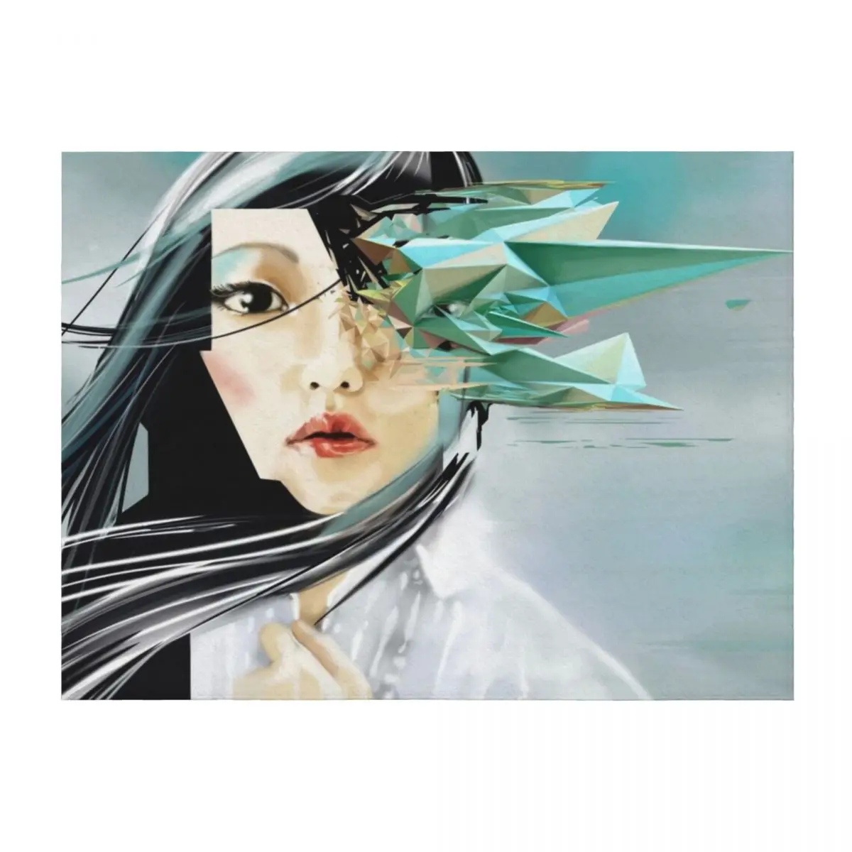 

iDORU Throw Blanket decorative Plaid on the sofa Quilt Polar Blankets