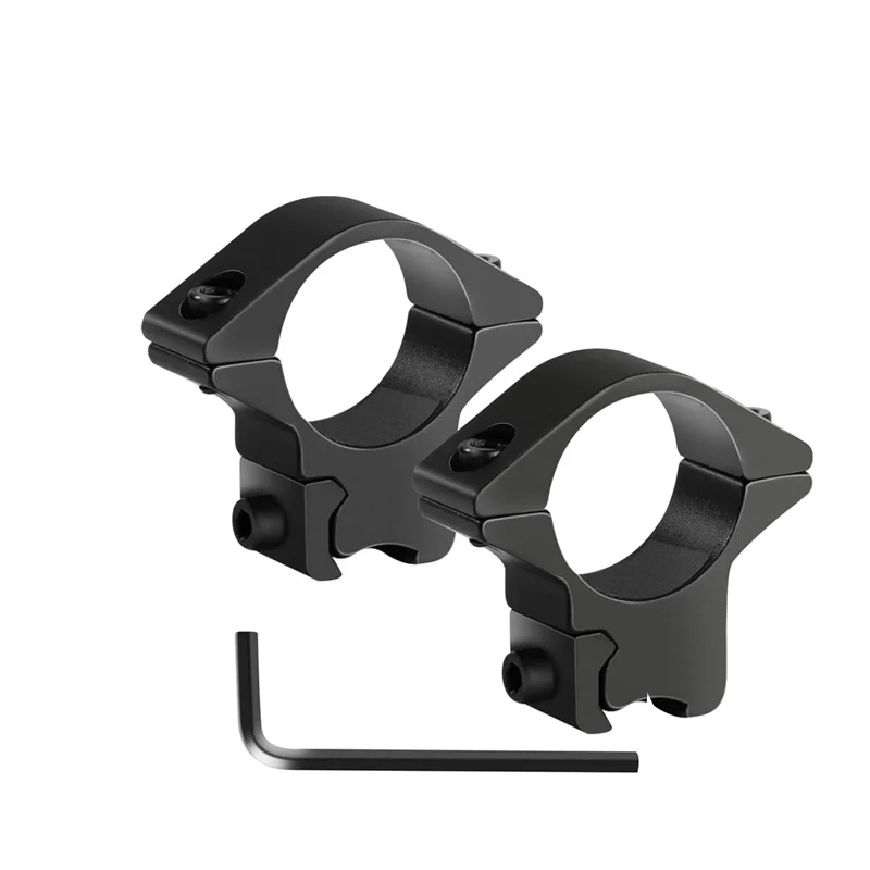 1 Pair 1 inch Ring Low Profile Scope Rings 3/8