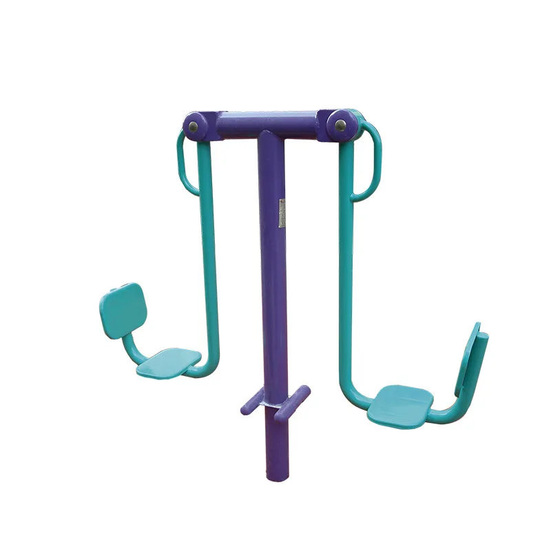 Two-position pedal device outdoor sports fitness equipment facilities directly buried type elderly waist leg exercise