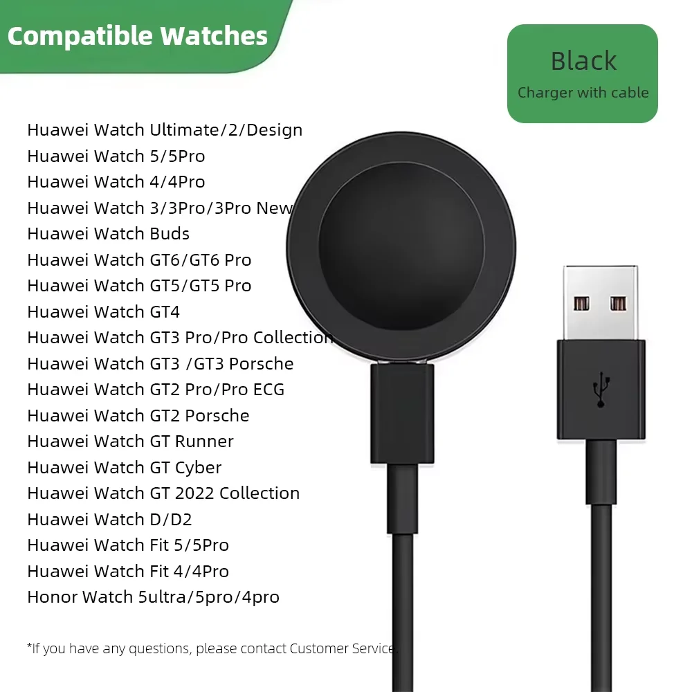 Für Huawei Watch Ladegerät Magnetisches Ladegerät GT6, GT5, GT4, GT3 Pro, Cyber Runner, GT 2022, Watch 5 4 3 Ultimate Buds