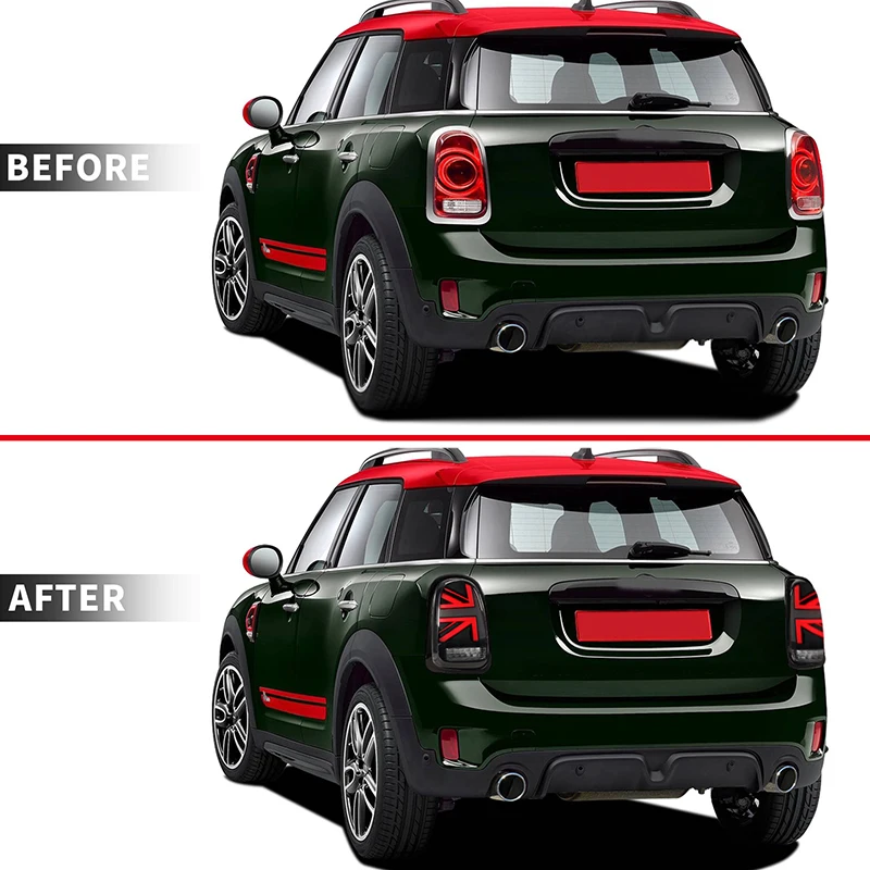 LED Tail Lights For BMW Mini Cooper Countryman F60 2017-2022 Car