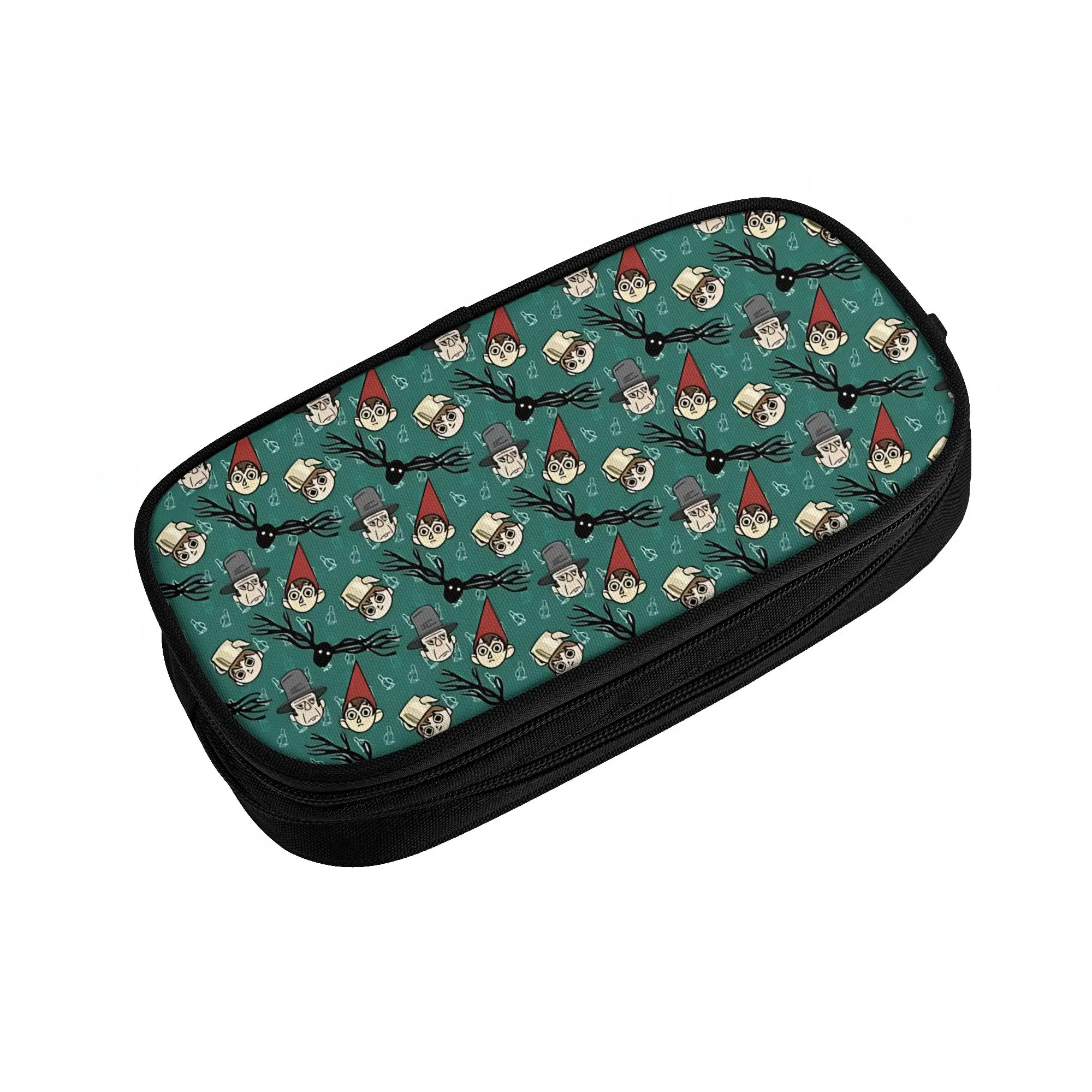 1 piece Stylish folk cartoon  Pencil Case Boys Pen Bag OTGW School Stationery Bag