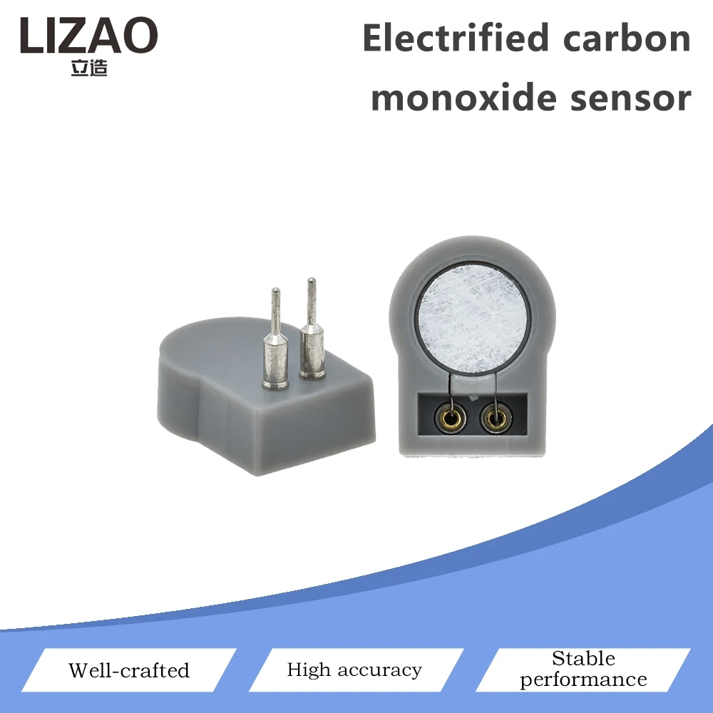 PR-2-CO Electrochemical Carbon Monoxide Sensor CO Gas Detector Sensor Cell For Household CO Alarm Air Quality Monitoring Module