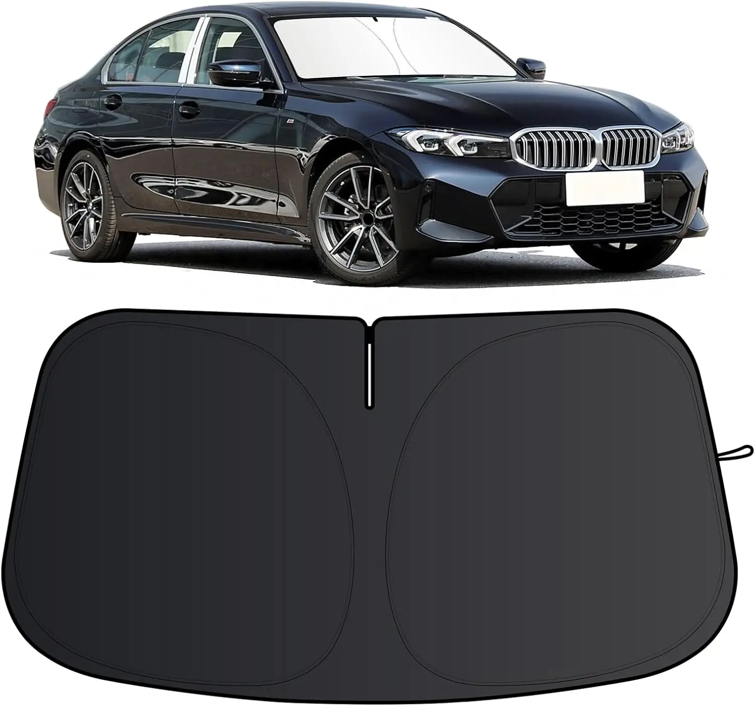 

Солнцезащитный козырек на лобовое стекло для BMW 3 серии 2019-2025, складная защита от солнца для BMW 330i 328i 320i 325i 335i, солнцезащитный козырек для автомобиля 300T