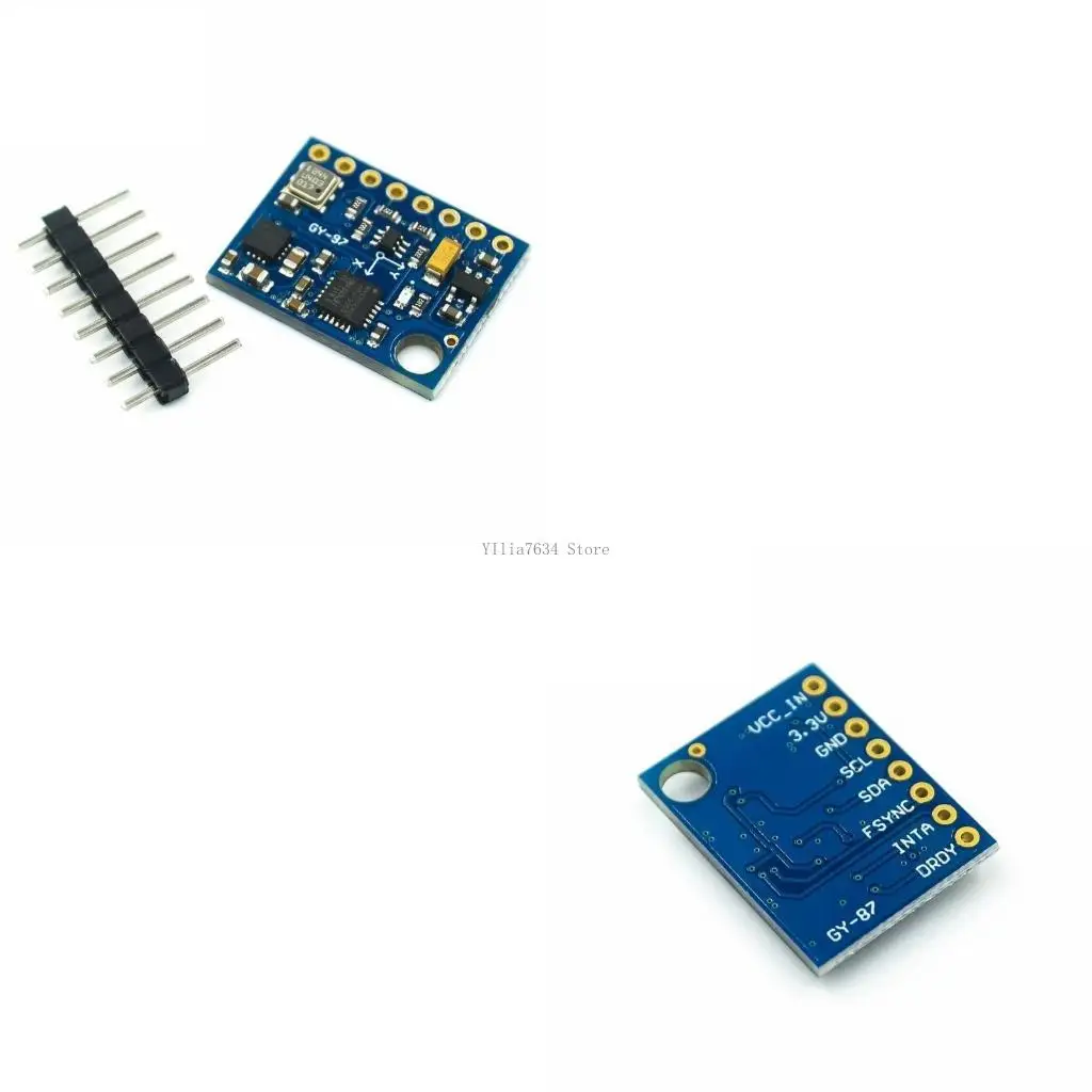 

GY-87 10DOF MODULE MPU6050 BMP180 Гироскоп Акселерометр Магнитный