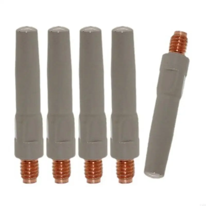 5pcs 40mm Length Conductive Nozzle Tip For Spots Welding With Extended Lifespans