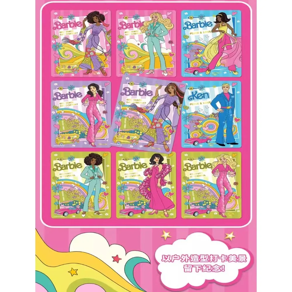 New VANCAR'S Original Collection Card Fantasy Healing Cartoon Movie Princess Peripheral Rare Cards Christmas Family Gifts Toys