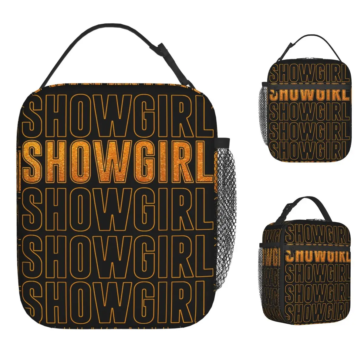 

Сумка для обеда Showgirl Era Life Of A Showgirl Era, эстетическая коробка для обеда для девочек, портативная сумка-холодильник, термосумка-тоут с принтом Оксфорд