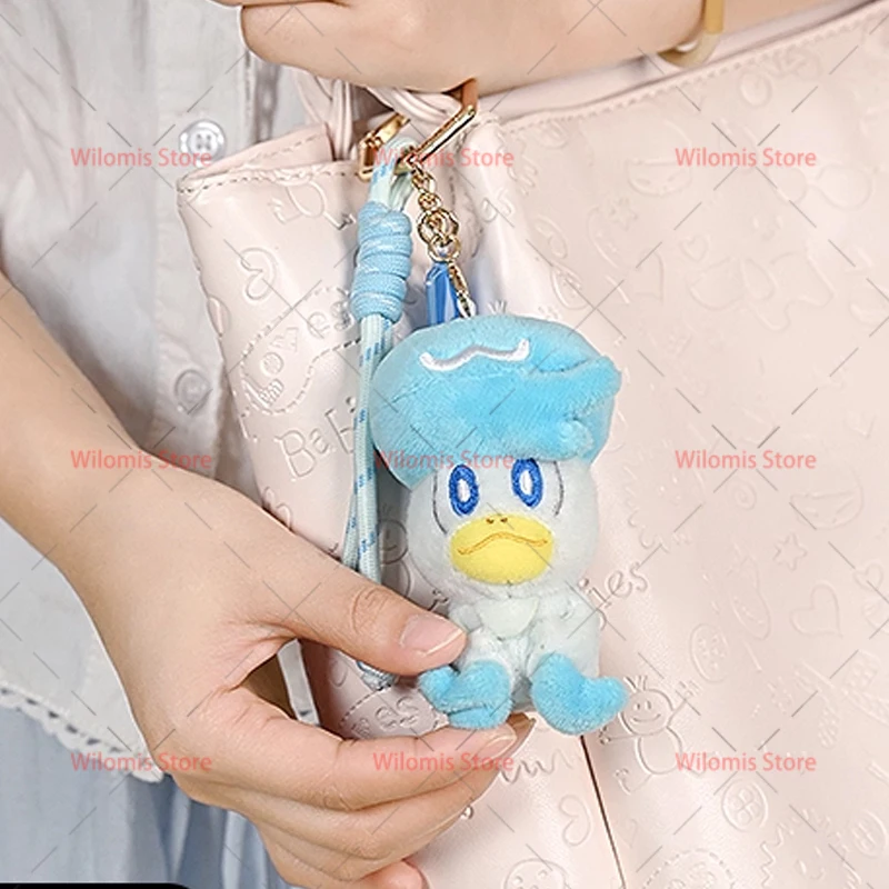 Original anime pokemon pelúcia kawaii gengar mew jigglypuff mimikyu chaveiro de pelúcia brinquedo bonito chaveiro boneca pingente presente