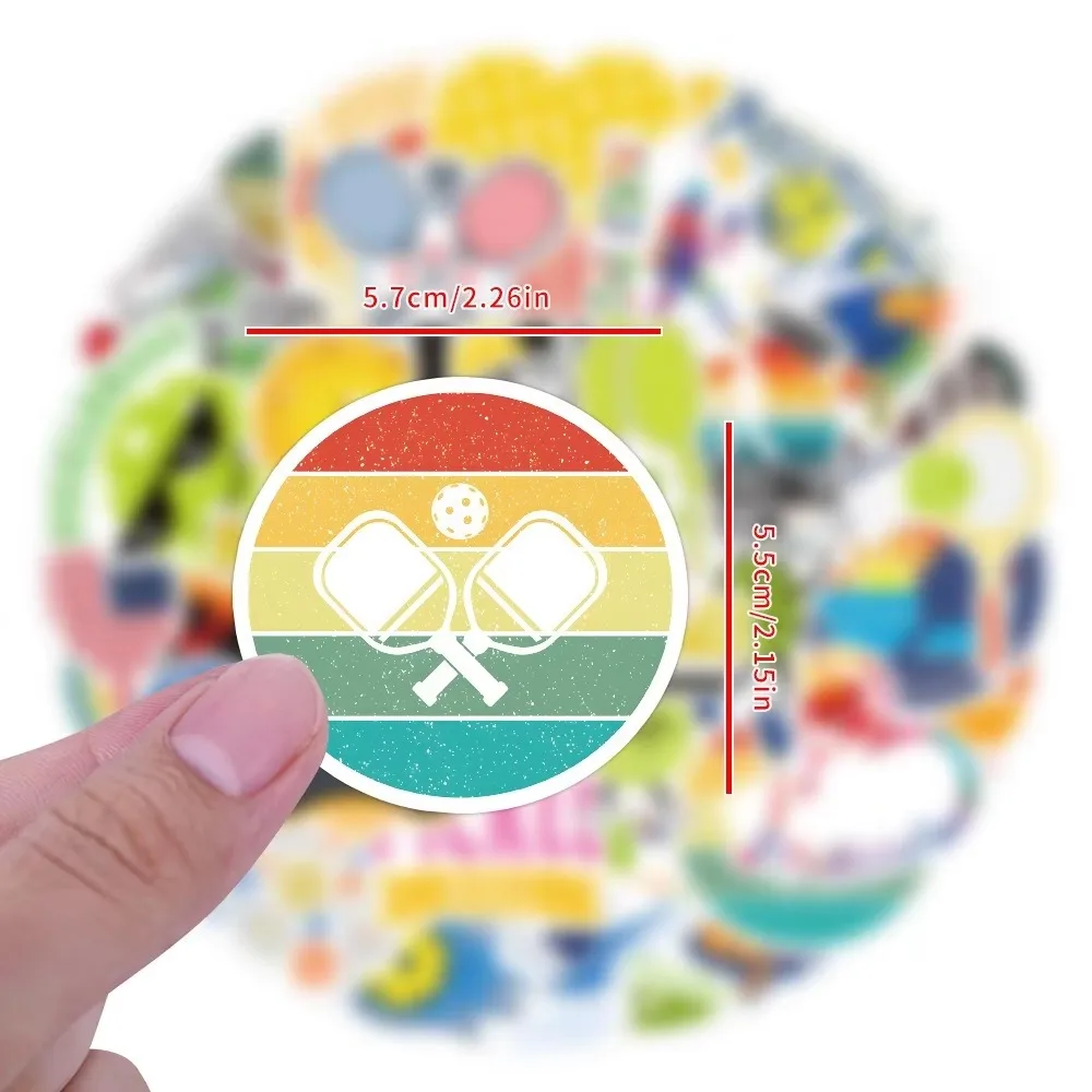 50 قطعة من ملصقات كرة البيسبول الكرتونية الأخرى، ملصقات مقاومة للماء من مادة PVC، حافظة هاتف البيانو ذاتية الصنع، ألعاب ملصق جيتار السيارة والدراجة