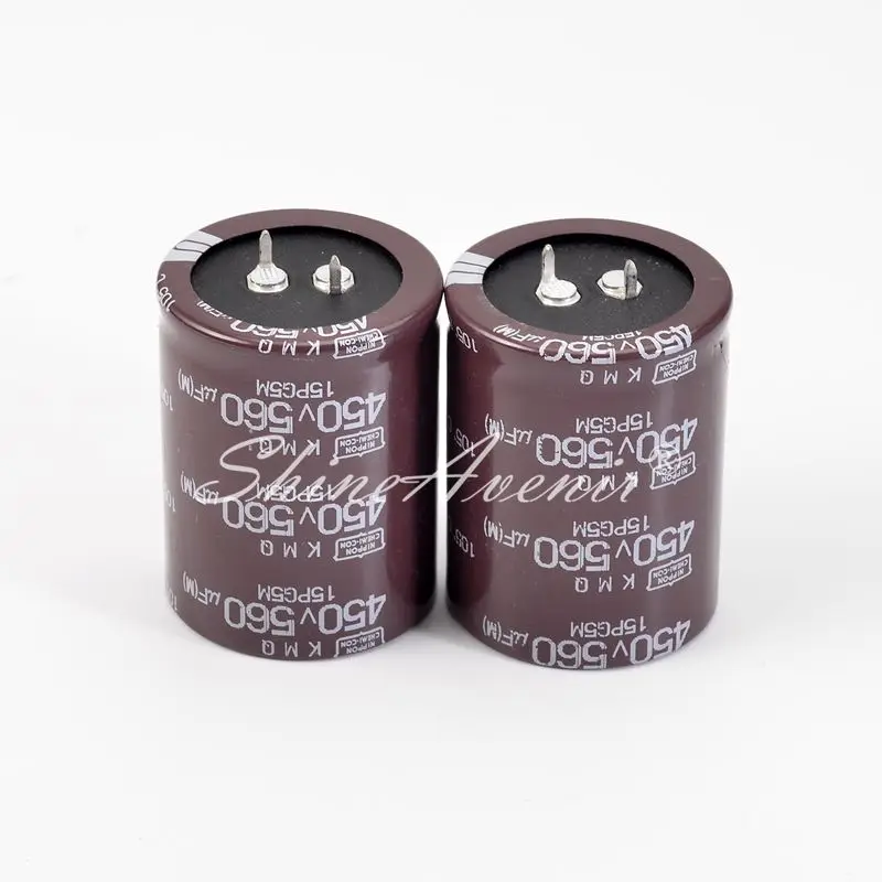 5PCS 450V560UF KMQ 35*45 105℃ Aluminum Electrolytic Capacitors MXH KMW 30*45 High frequency long life New Original