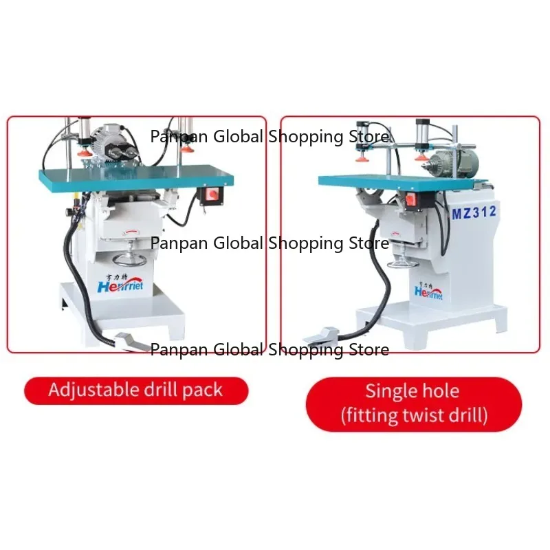 Wood Board Side Drilling Machine Horizontal Side Drill Machine High Speed Wood Boring Machine From Guandong China