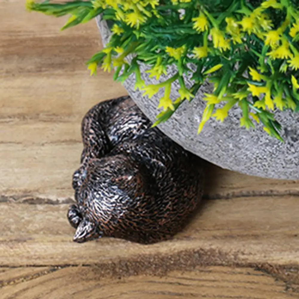 Sturdy Garden Pot Stands 3pcs Decorative Garden Plant Pot Supports Synthetic Resin Flower Pot Feet Elevators for Outdoor Indoor