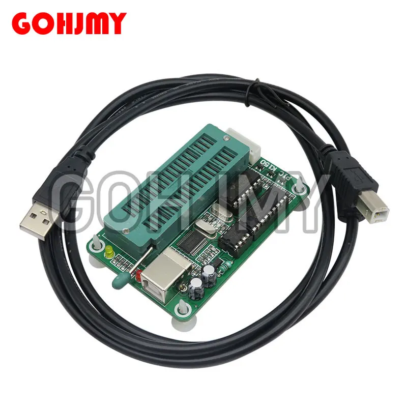 1pcs/lot 1SET PIC Microcontroller USB Automatic Programming Programmer K150 + ICSP Cable