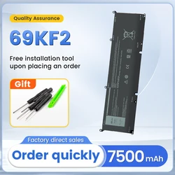 SOMI 69KF2 Battery for DELL XPS 15 9500 9510 9520 9530 Precision 5550 5560 G15 5510 5511 5520 5515 5521 G7 15 7500 P91F P87F 86W
