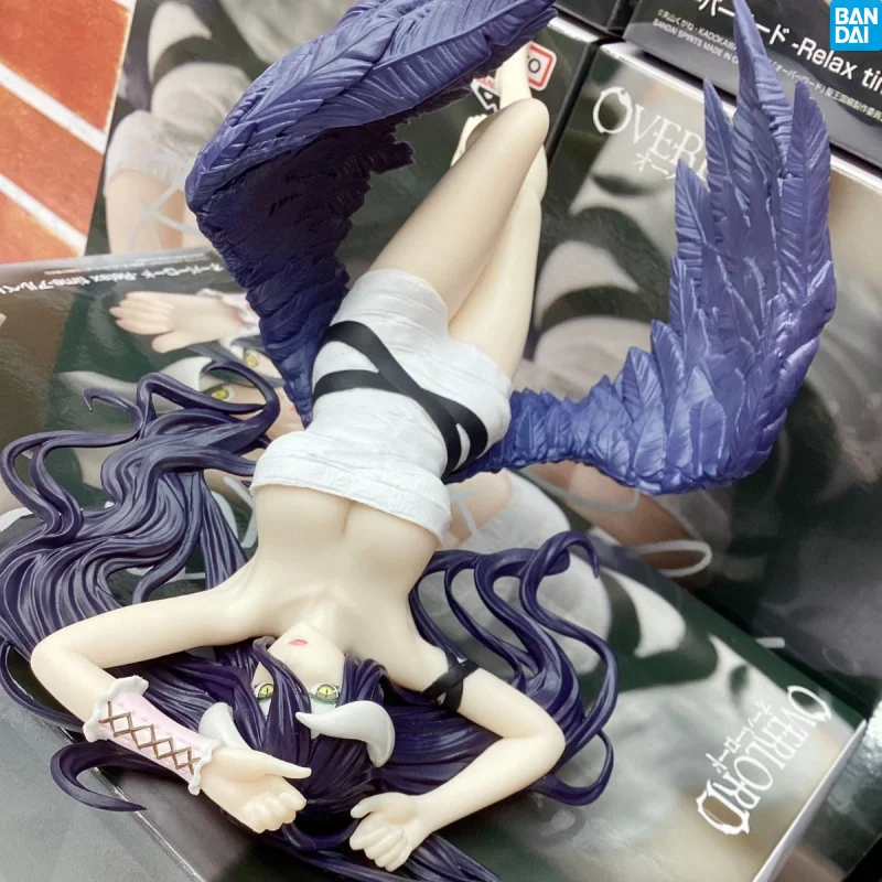 

Bandai В наличии около 20 см повязка Albedo Relax Time Roll Ver. Аниме Фигурка Модель Коллекционная настольная игрушка