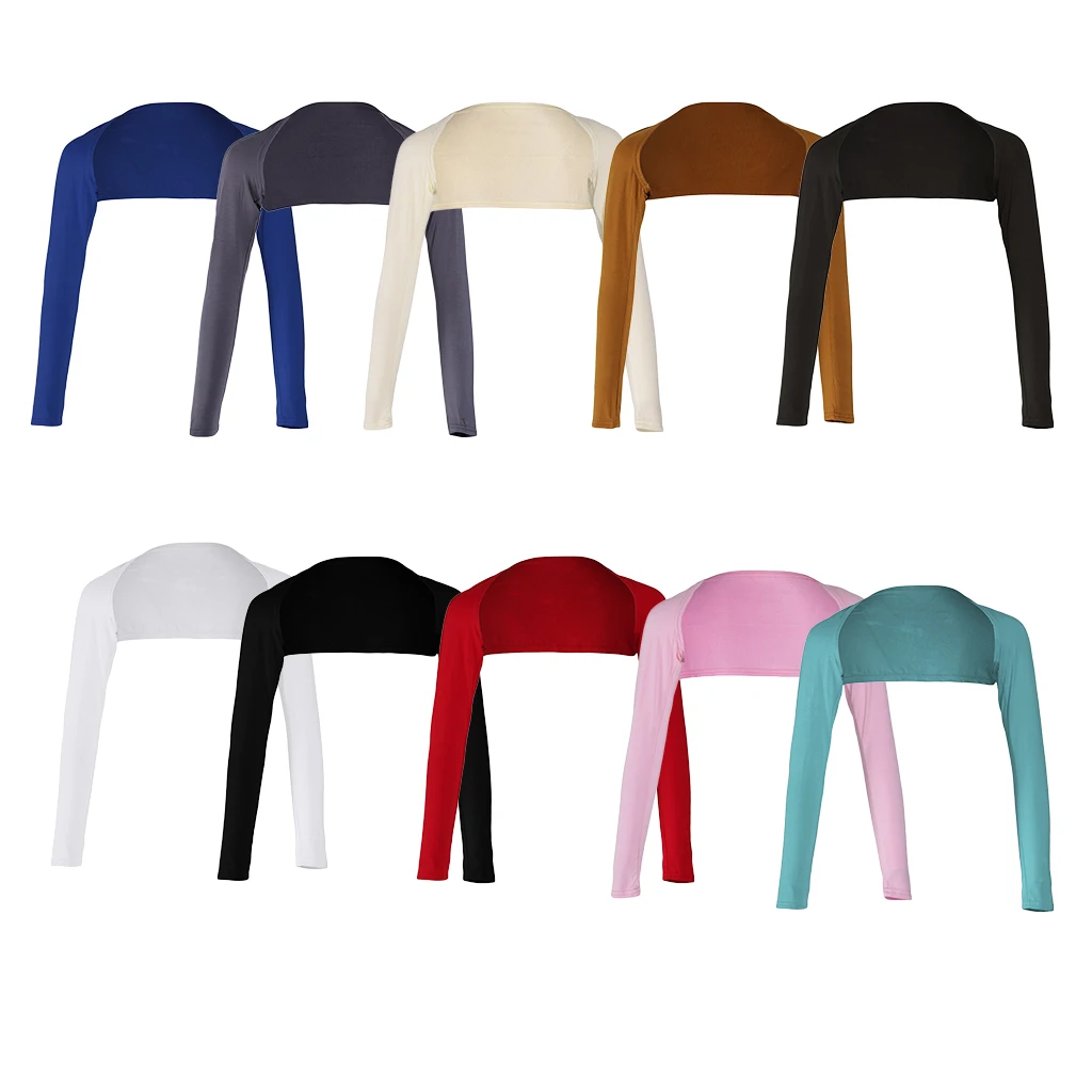 

Модный женский мягкий цельный топ с длинными рукавами из эластичного модала, накидка-шарф, хиджаб, исламская одежда для всех сезонов