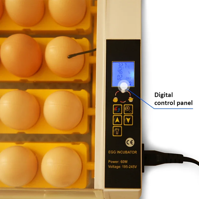 HHD WONEGG Barato Finch Best Selling Bird Incubazione a temperatura e umidità costanti 24 uova incub in vendita