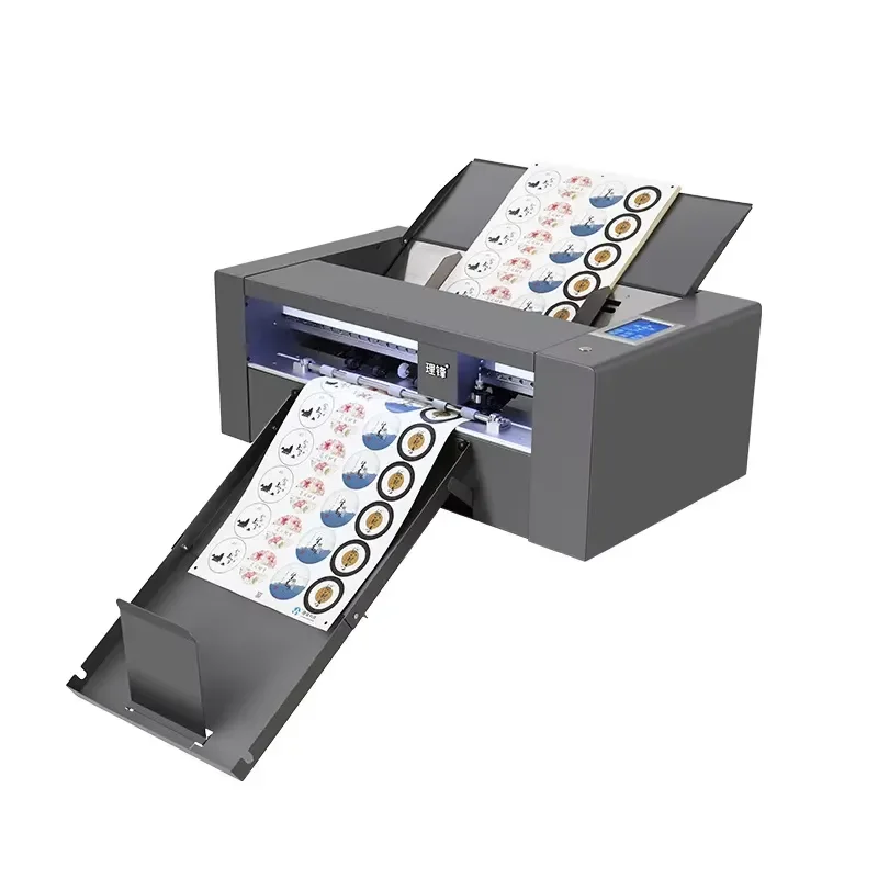 Automatic Digital Label Die Cutting and Creasing Machine 350mm