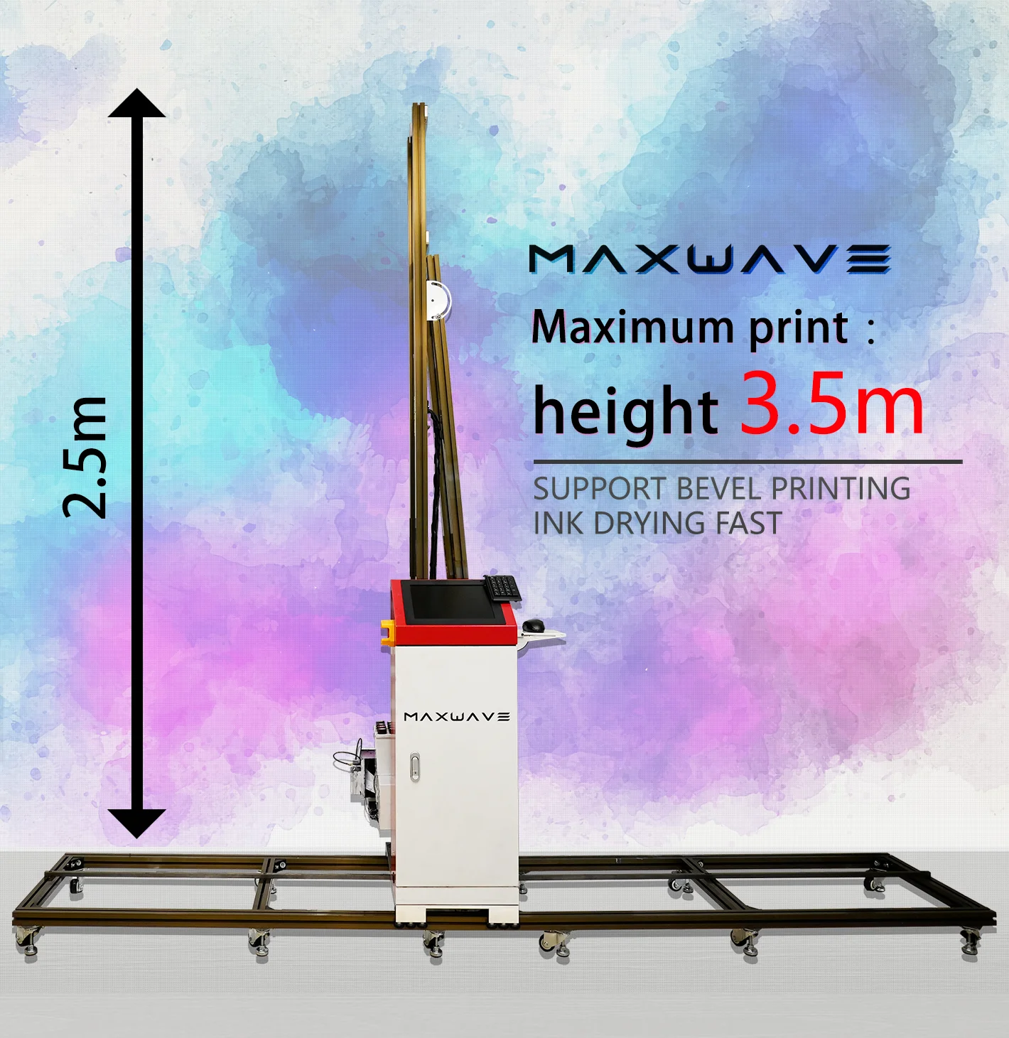 Impresora de pared UV 3D, máquina de impresión láser vertical uv para decoración del hogar, Mural, arte de pared, pintura de inyección de tinta, impresora de pared 3D