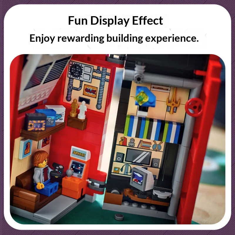 LEGO Building Blocks Creative Series 40805 Surprise Arcade Children's Puzzle Assembly Building Blocks Toy Christmas Gift