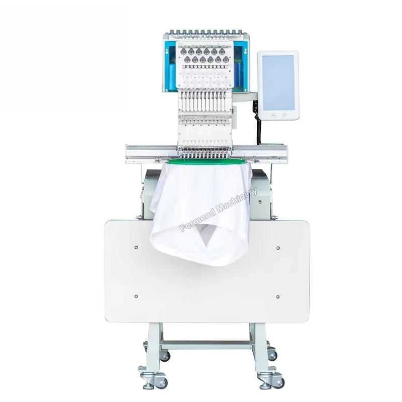 Automatic Multi-Needle Industrial Computerized Embroidery Sewing Machine for Logo, Towel & T-Shirt