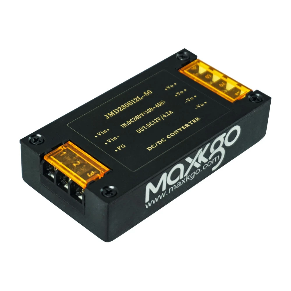 MAXKGO 150 450V- 12V 4.2A DC-DC  Power Conversion Module New Energy Vehicles Step Down Module Power Supply