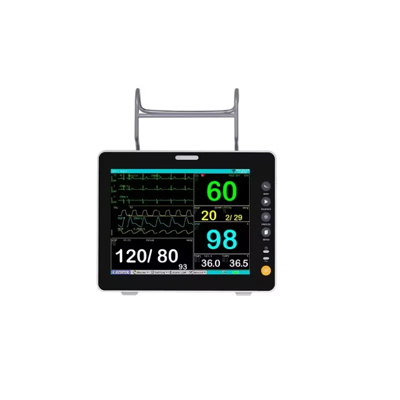 Veterinary Cat And Dog Surgical Vital Signs Monitoring Equipment Portable Multi-Parameter Veterinary Monitor