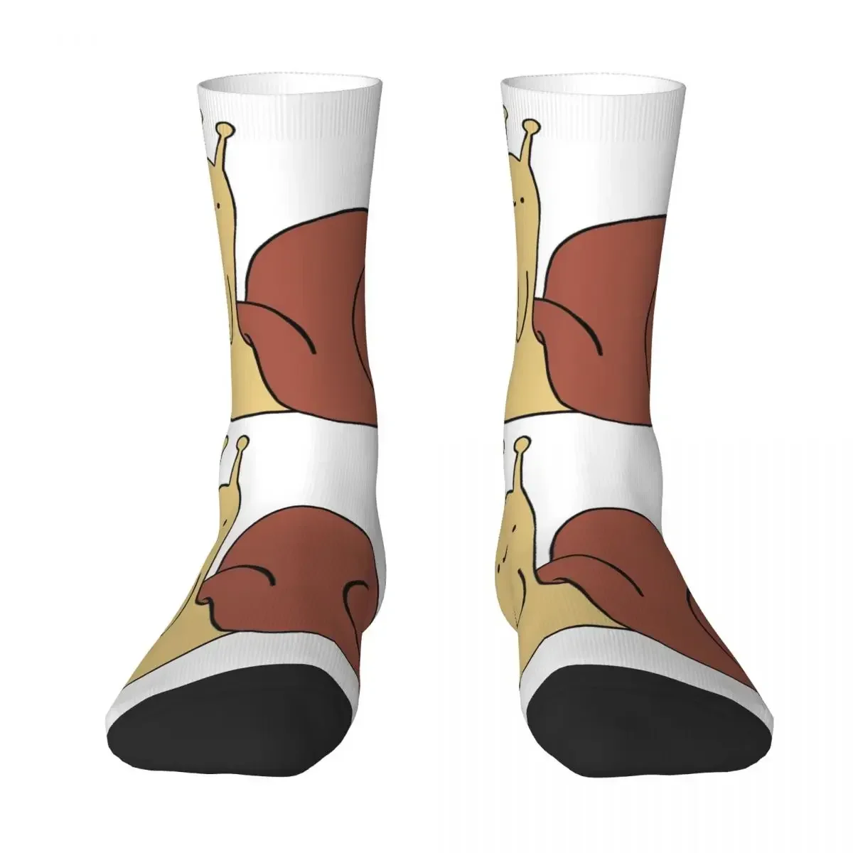 Adventure Time Snail Socks Harajuku High Quality Stockings All Season Long Socks Accessories for Man's Woman's Gifts