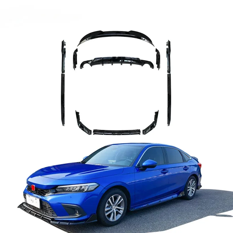 

Leishuo Car Exterior Accessories Front Bumper Side Skirt FE-C Bodykit Body Kits For 11th 11gen Civic 2021+