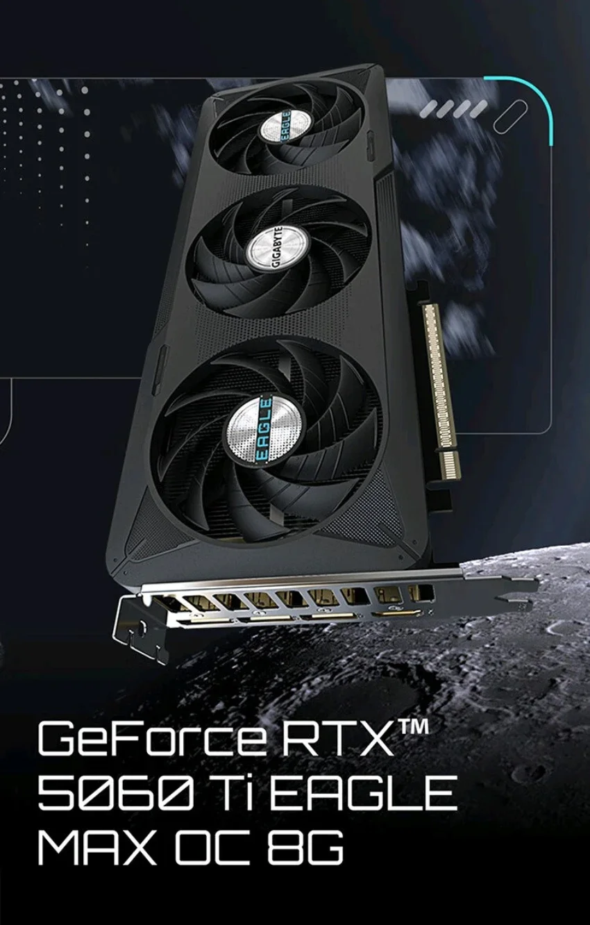 

Falcon GeForce RTX 5060Ti EAGLE MAX OC 8G desktop, gaming, esports, graphics, graphics card