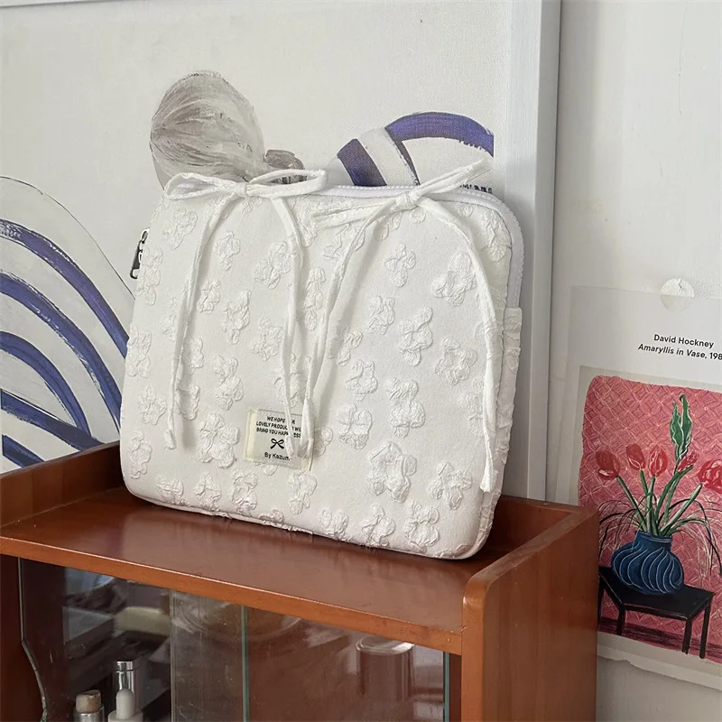 Korean Bow New Inner Bag Tablet Ipad Storage 13 Inch 14 Inch Soft Girl Universal Laptop Bag