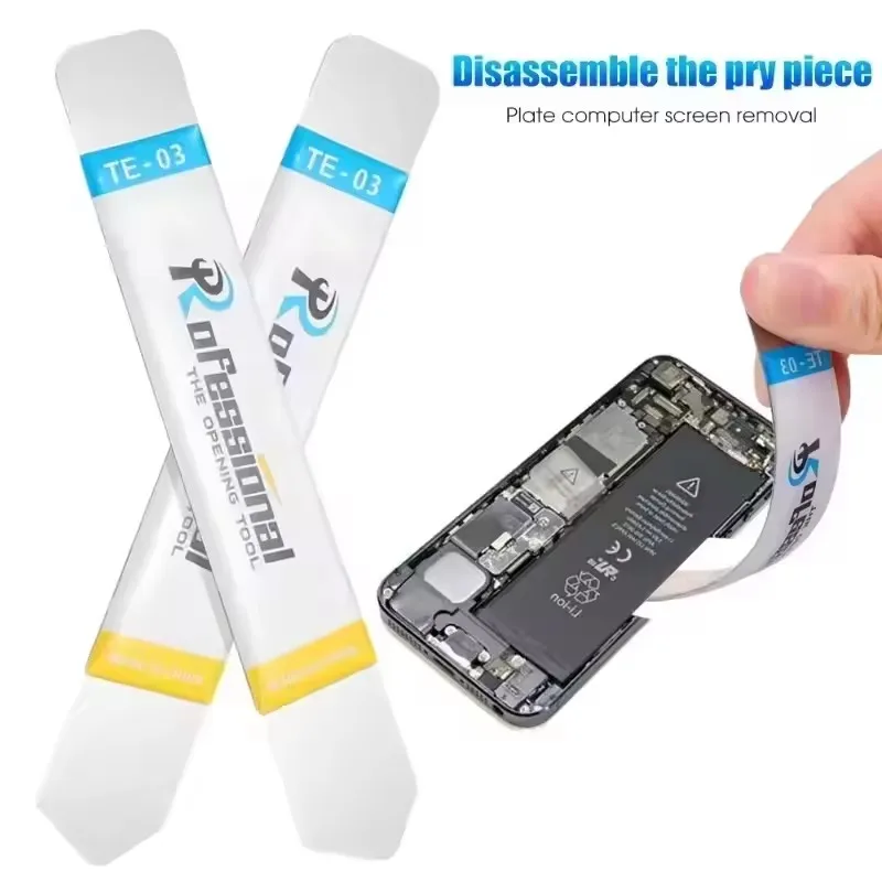 6/3/1 قطعة معدنية مسطحة Spudger لينة رقيقة افتتاح حدق أدوات الهاتف المحمول الجدول شاشة الفولاذ المقاوم للصدأ فتاحة شفرة آيفون باد #2