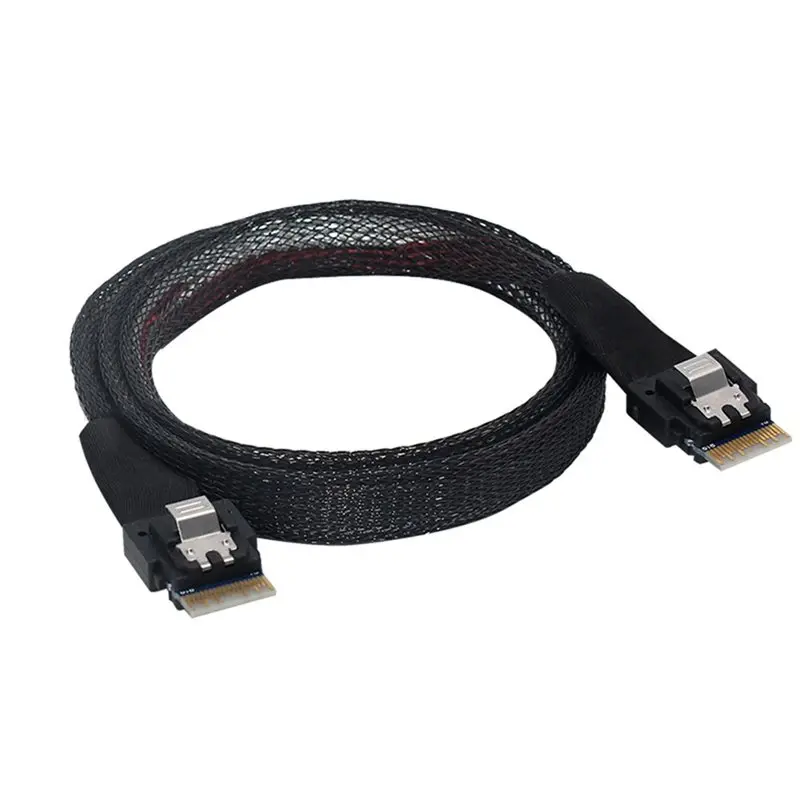 Delicate Texture-SAS SFF-8654 4I 38P 0.5M Slim Server Motherboard Backplane Cable For Computer Hard Disk