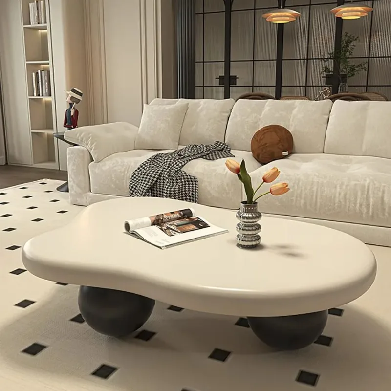 

Kawaii Cute Coffee Table Modern Nordic Beauty Design Coffee Table Organizer Living Room Table Basse Salon Home Furniture