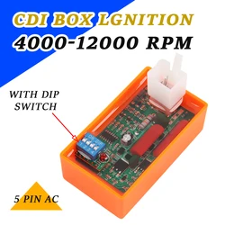 POP100 RACING CDI Motorcycle CDI With DIP Switch MINI TR50F TR100F DAFRA SUPER100 SHINERAY XY50Q PHOENIX50 JET50 JET 50 POP 100