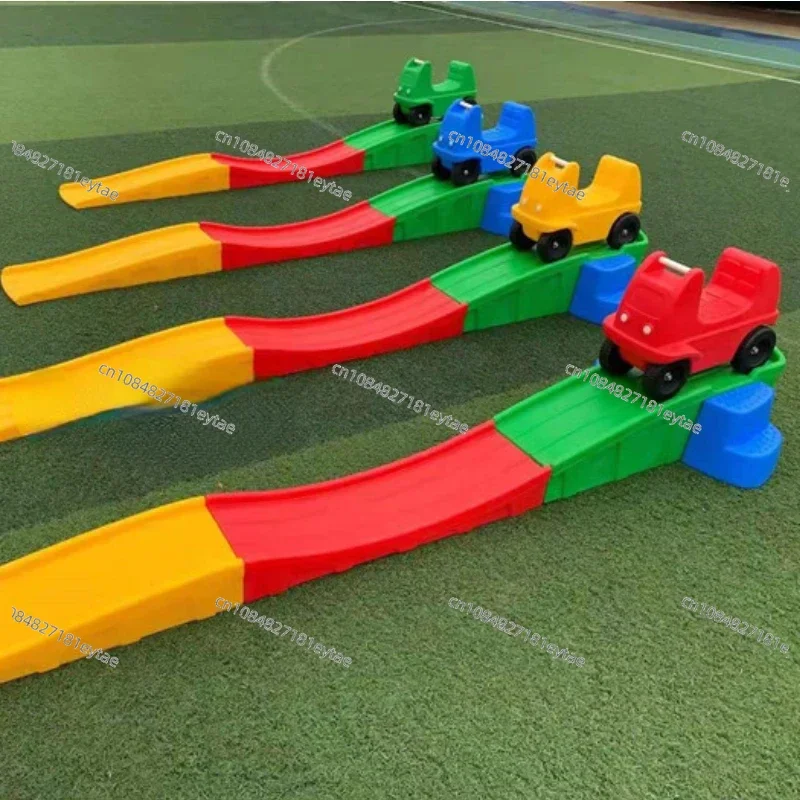 Kindergarten  Children's Three Section Slide Car Children's Track Car Children'sr Track