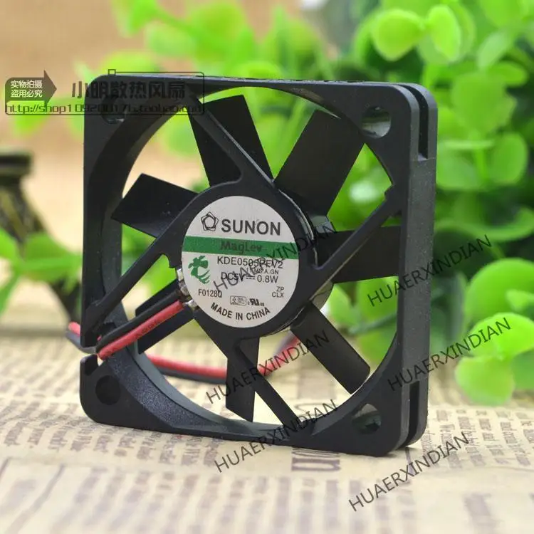 Kit de montaje de ventilador de refrigeración, nuevo, KDE0505PFV2 5010 5V 0,8 W 5CM