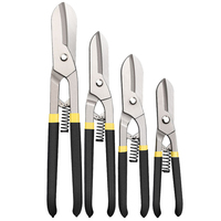 Industrial Grade Tin Scissors Tin Snips for Cutting Metal Wire Keel Aluminum Sheet Metal Cutters Aviation Shears Hand Tools