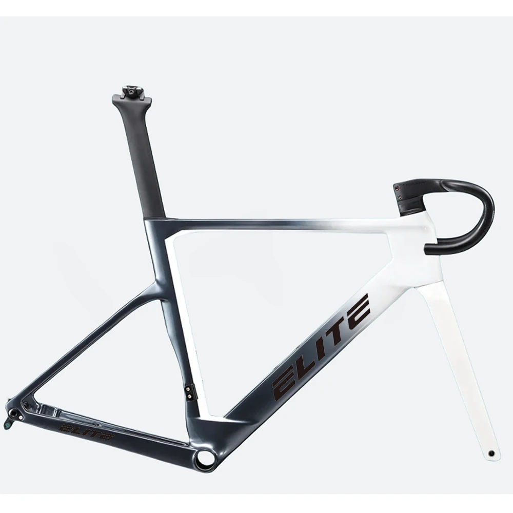 ELITE Rahmen Carbon Rennrad Rahmen Fahrrad Zubehör Scheibenbremse Carbon Radfahren Frameset T1000 Racing rahmen BB86 – Detail 4