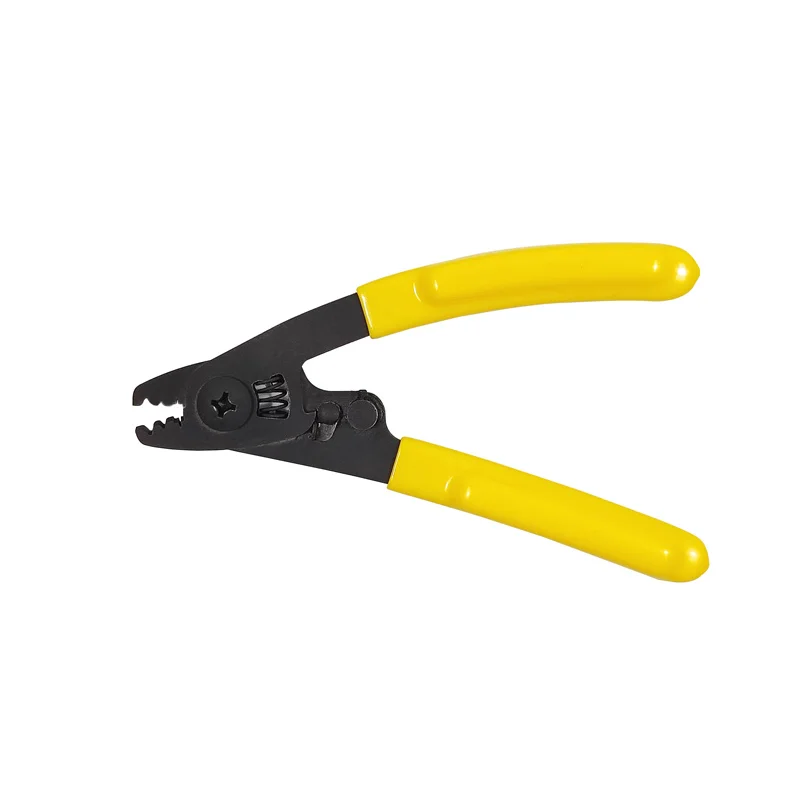 

HY-27 3 Holes Drop Cable Stripper, FTTH Tools, Professional Fiber Optic Tool Stripper, Multi-function Peeling Pliers