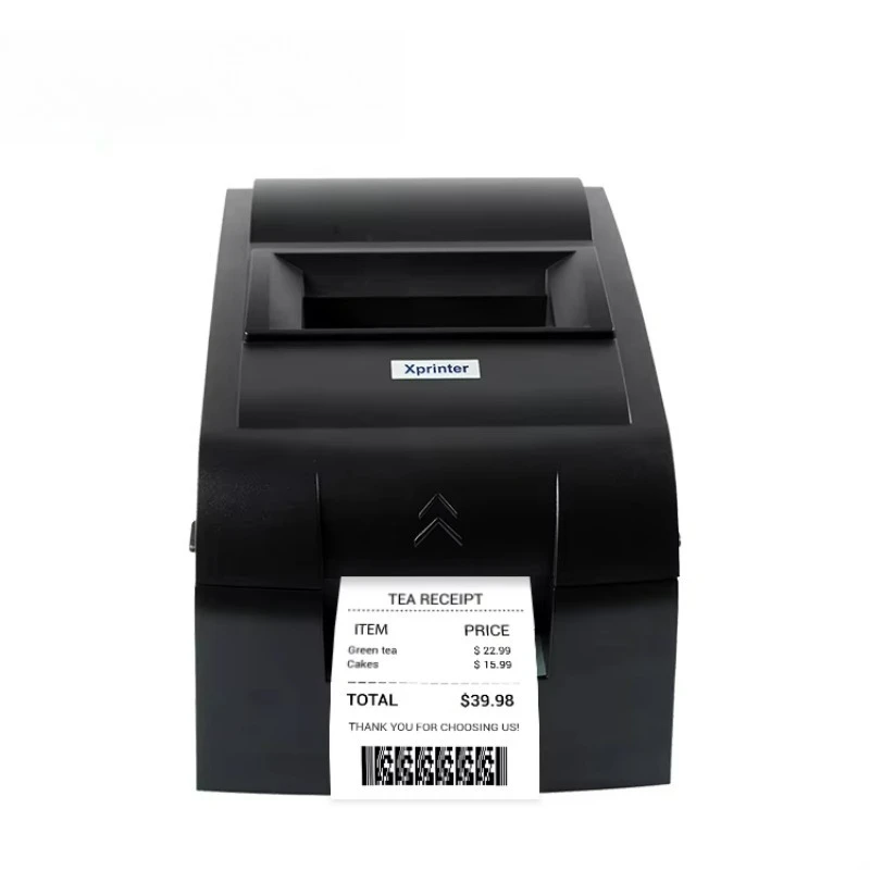 

XP-7645III Высокопроизводительный 76-миллиметровый чековый принтер Матричный принтер с USB для принтера-фактуры супермаркета