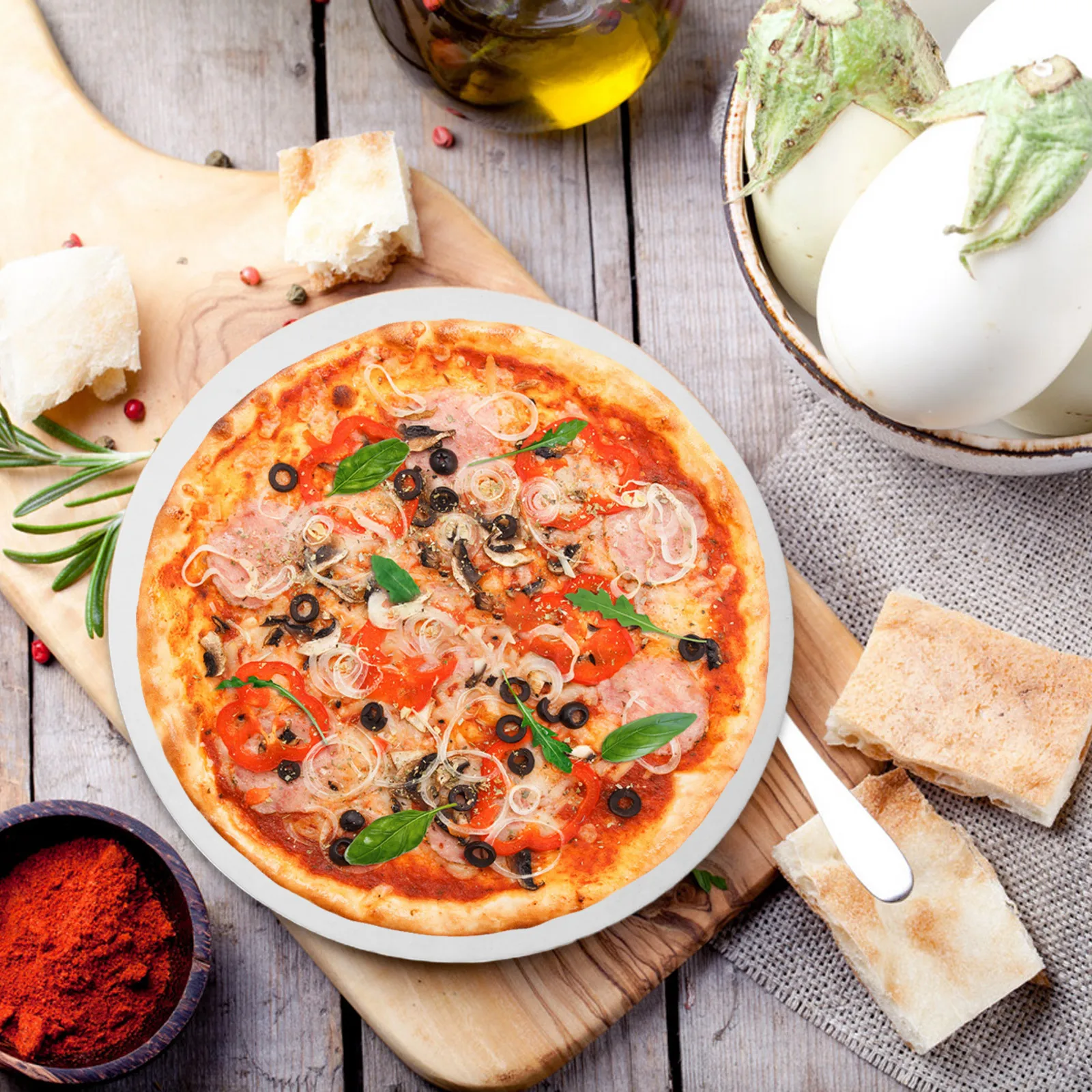 

4Pcs Cake Boards White Round Cardboard Base Strong Support Nonstick Cake Circles Mousse Cheesecake Display Mousse Circle